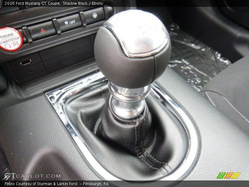  2016 Mustang GT Coupe 6 Speed Manual Shifter