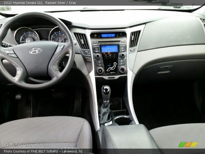 Radiant Silver / Gray 2012 Hyundai Sonata GLS