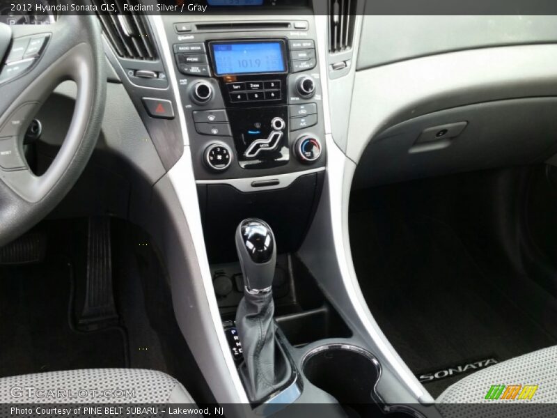 Radiant Silver / Gray 2012 Hyundai Sonata GLS