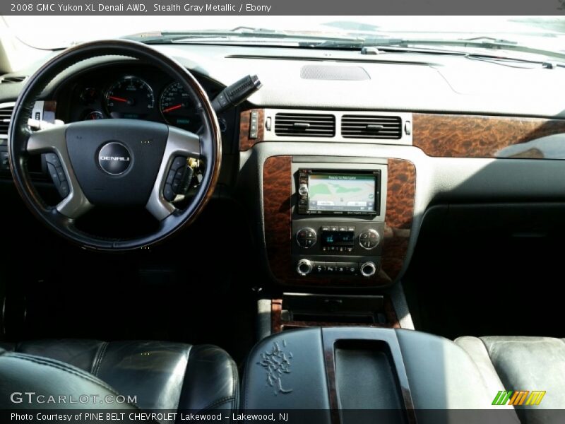 Stealth Gray Metallic / Ebony 2008 GMC Yukon XL Denali AWD