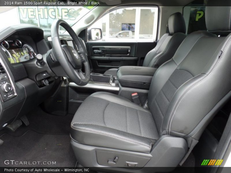  2014 1500 Sport Regular Cab Black Interior