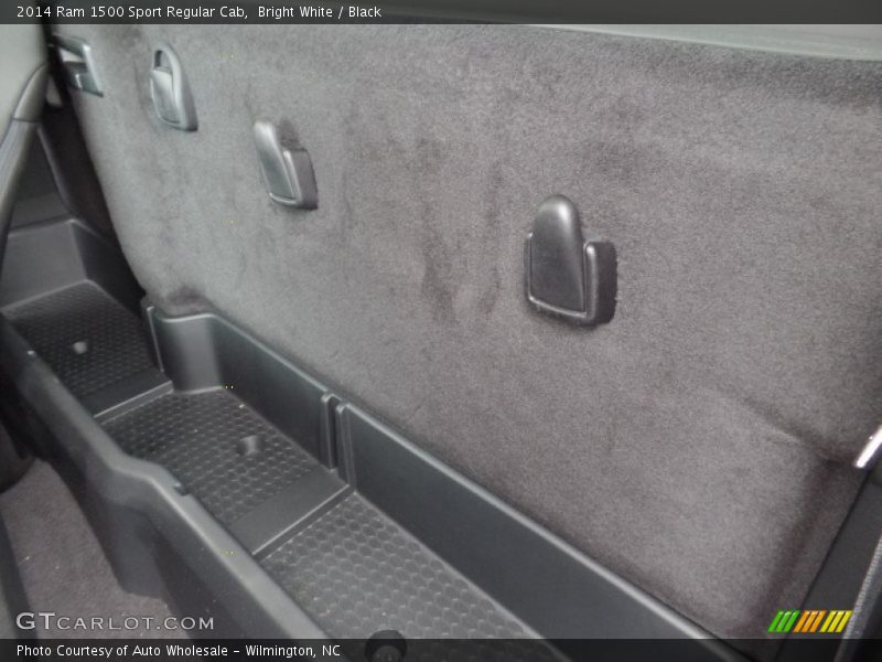 Bright White / Black 2014 Ram 1500 Sport Regular Cab