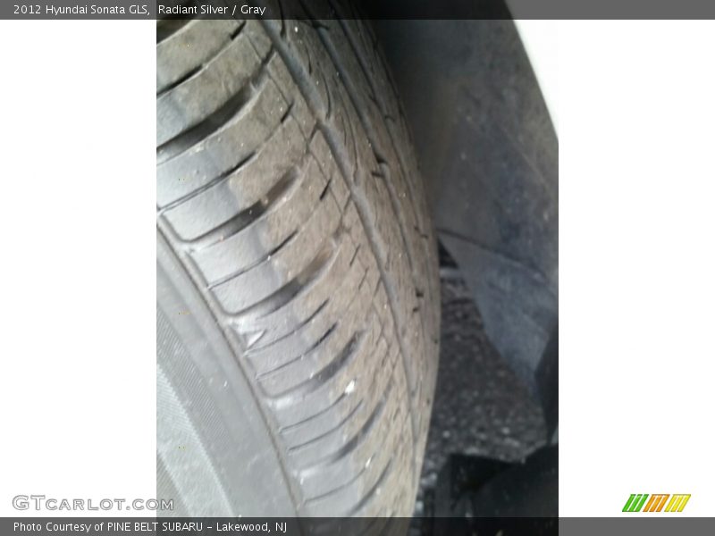 Radiant Silver / Gray 2012 Hyundai Sonata GLS