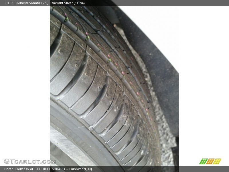 Radiant Silver / Gray 2012 Hyundai Sonata GLS
