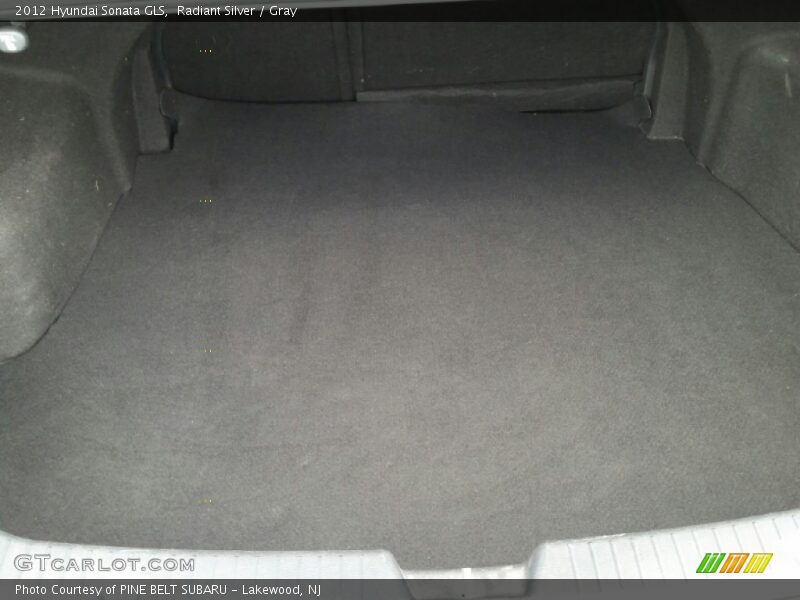Radiant Silver / Gray 2012 Hyundai Sonata GLS