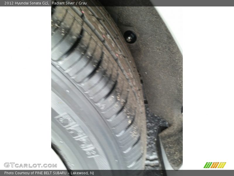 Radiant Silver / Gray 2012 Hyundai Sonata GLS