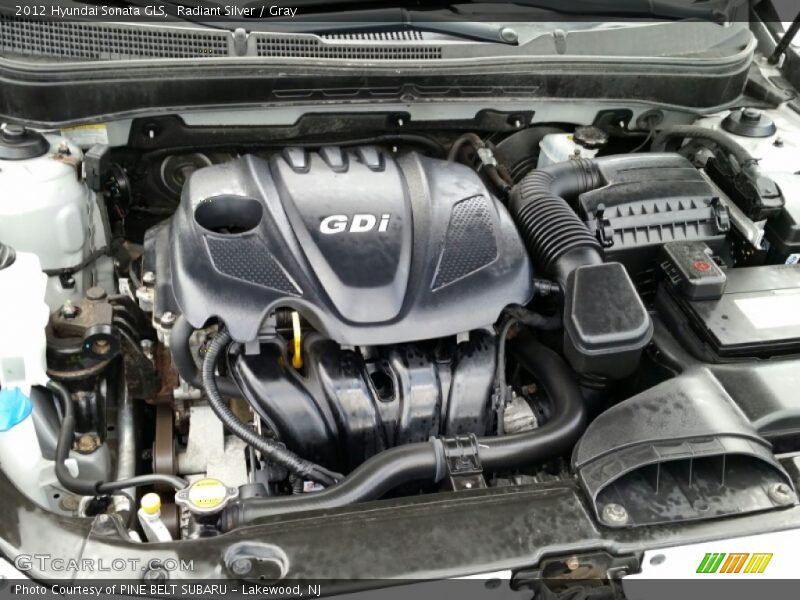 Radiant Silver / Gray 2012 Hyundai Sonata GLS