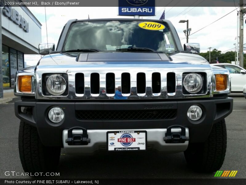 Black / Ebony/Pewter 2009 Hummer H3