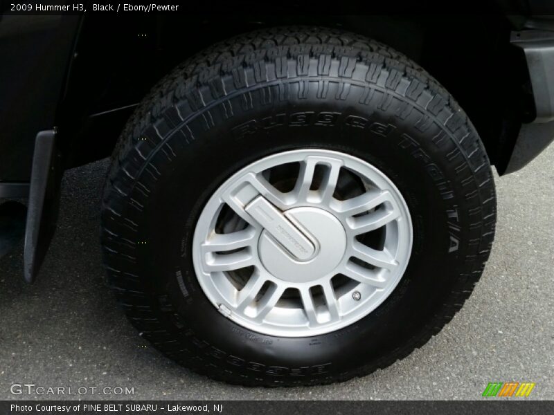 Black / Ebony/Pewter 2009 Hummer H3