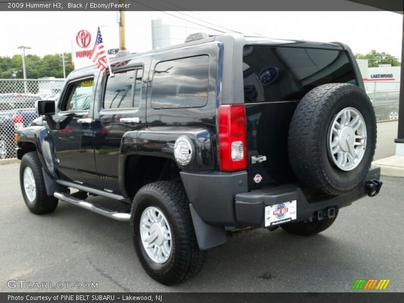 Black / Ebony/Pewter 2009 Hummer H3