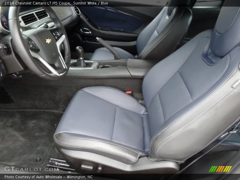 Front Seat of 2014 Camaro LT/RS Coupe