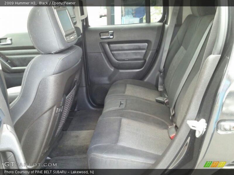 Black / Ebony/Pewter 2009 Hummer H3