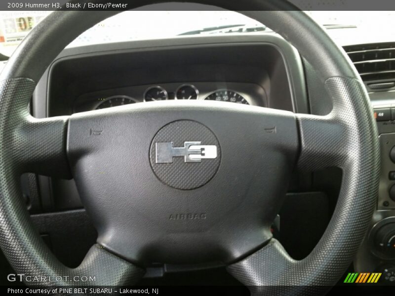 Black / Ebony/Pewter 2009 Hummer H3