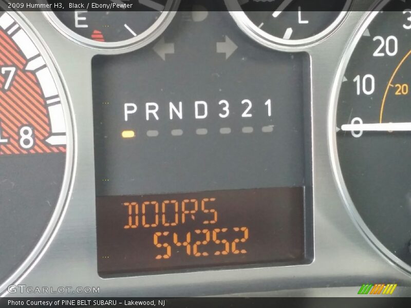 Black / Ebony/Pewter 2009 Hummer H3