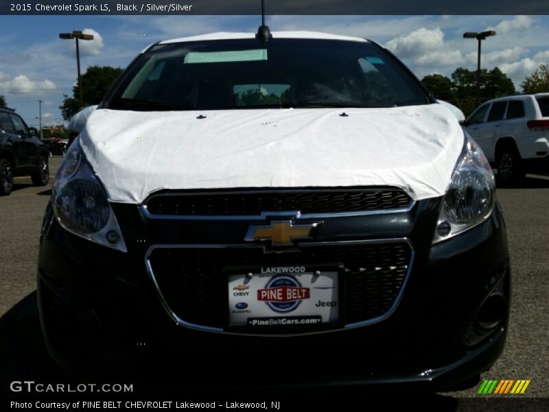 Black / Silver/Silver 2015 Chevrolet Spark LS