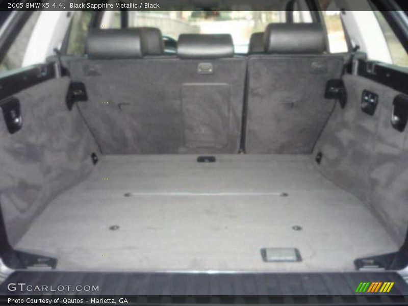 Black Sapphire Metallic / Black 2005 BMW X5 4.4i