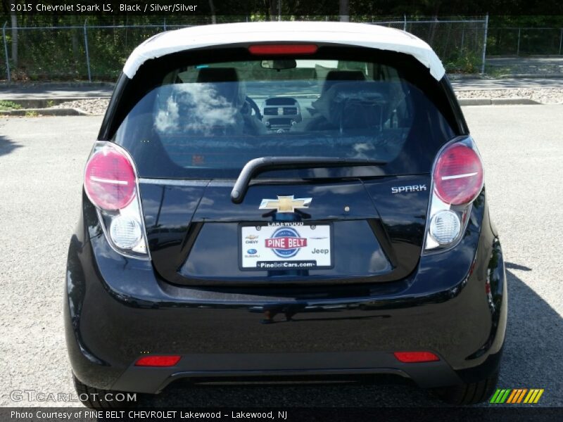 Black / Silver/Silver 2015 Chevrolet Spark LS