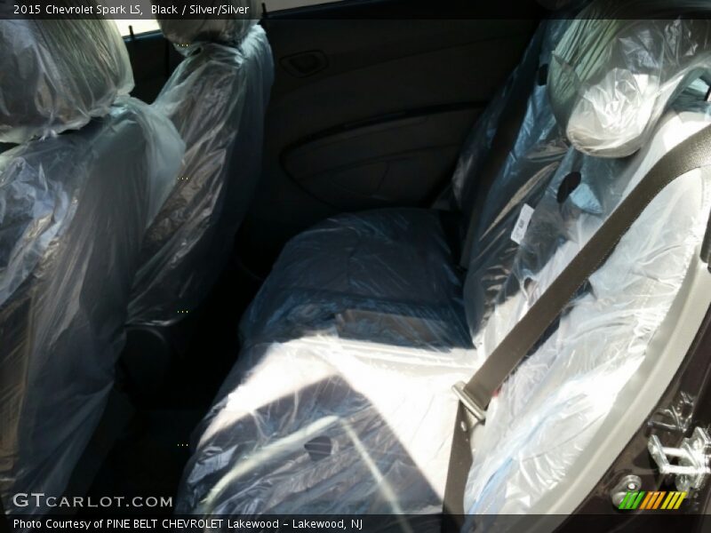 Black / Silver/Silver 2015 Chevrolet Spark LS