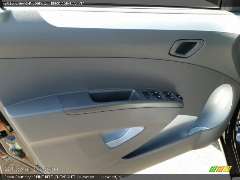 Black / Silver/Silver 2015 Chevrolet Spark LS