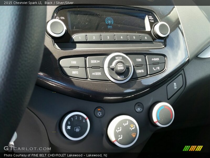 Black / Silver/Silver 2015 Chevrolet Spark LS