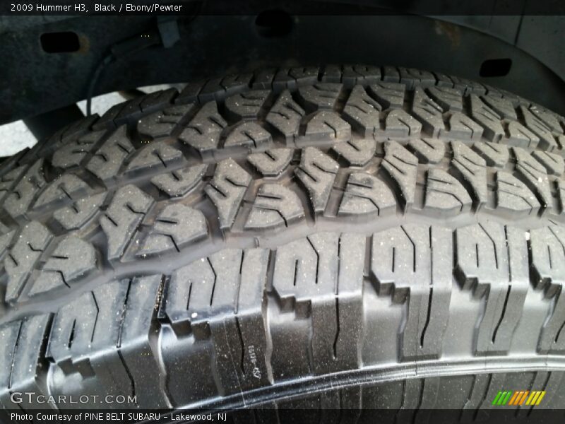 Black / Ebony/Pewter 2009 Hummer H3