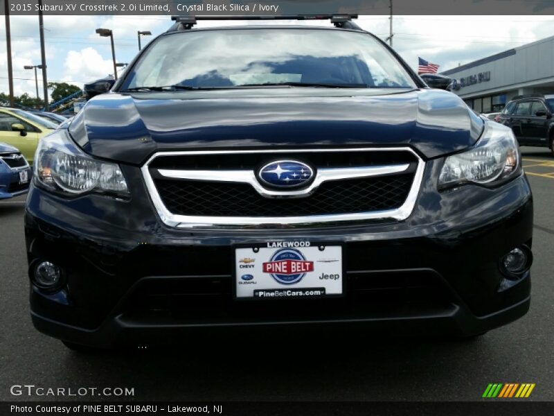 Crystal Black Silica / Ivory 2015 Subaru XV Crosstrek 2.0i Limited