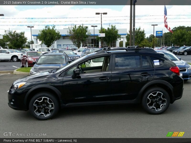Crystal Black Silica / Ivory 2015 Subaru XV Crosstrek 2.0i Limited