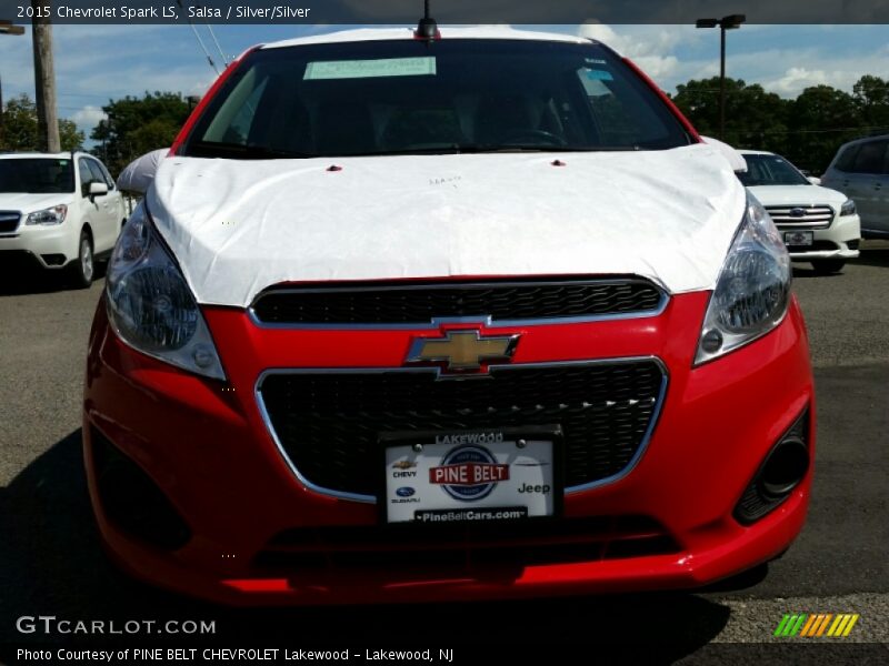 Salsa / Silver/Silver 2015 Chevrolet Spark LS