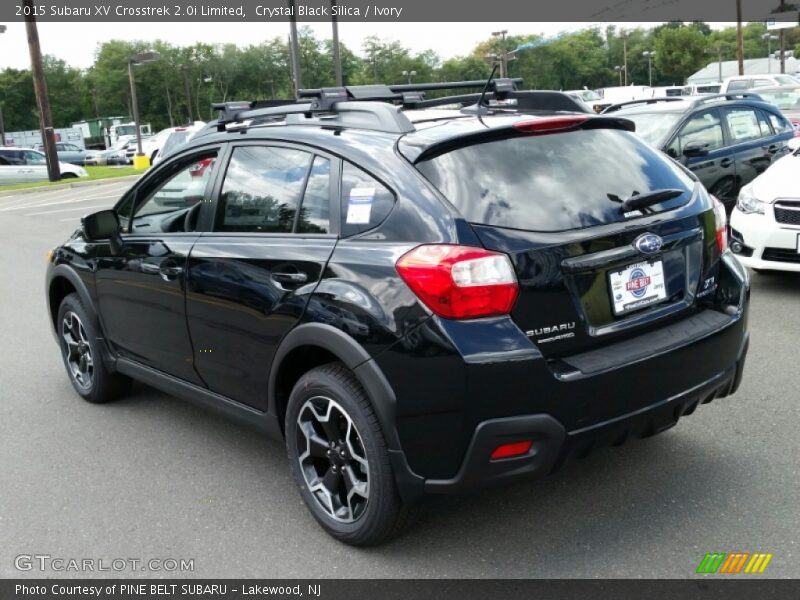 Crystal Black Silica / Ivory 2015 Subaru XV Crosstrek 2.0i Limited