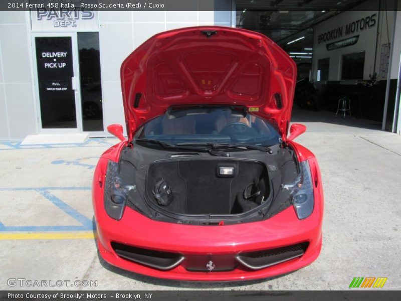 Rosso Scuderia (Red) / Cuoio 2014 Ferrari 458 Italia