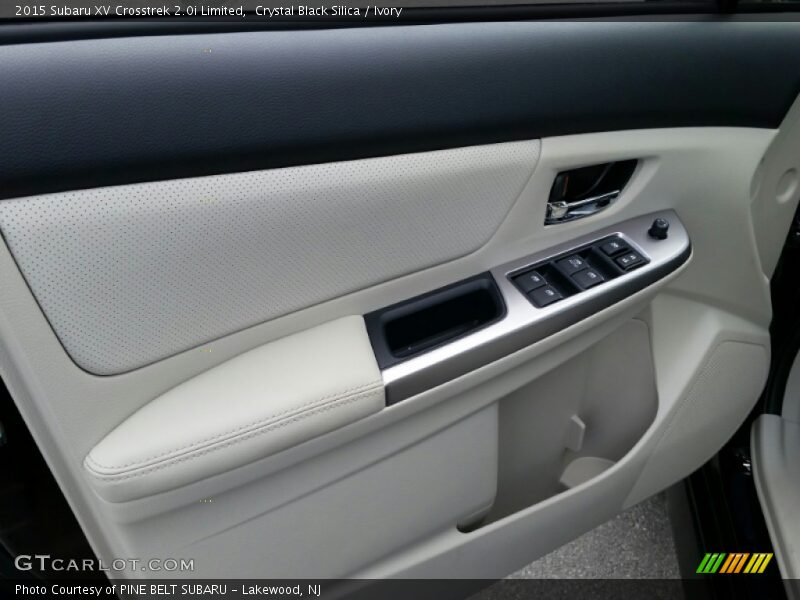 Crystal Black Silica / Ivory 2015 Subaru XV Crosstrek 2.0i Limited
