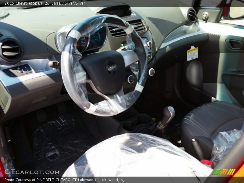 Salsa / Silver/Silver 2015 Chevrolet Spark LS