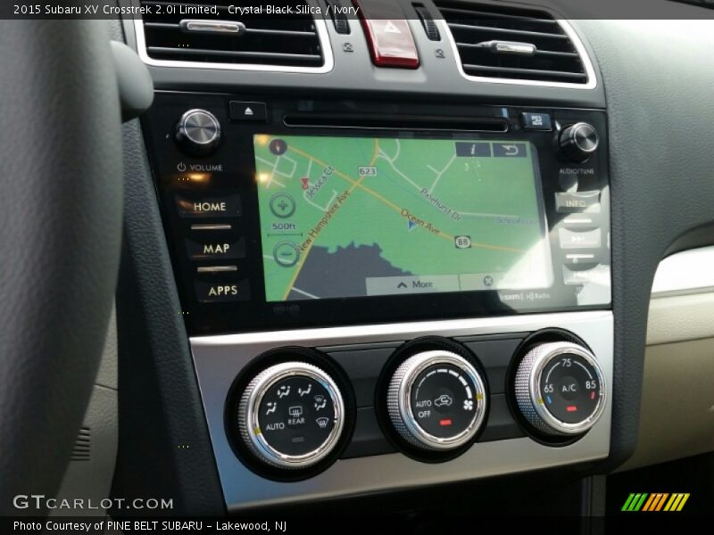 Crystal Black Silica / Ivory 2015 Subaru XV Crosstrek 2.0i Limited