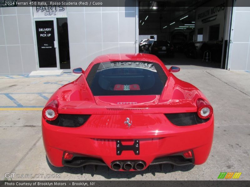 Rosso Scuderia (Red) / Cuoio 2014 Ferrari 458 Italia