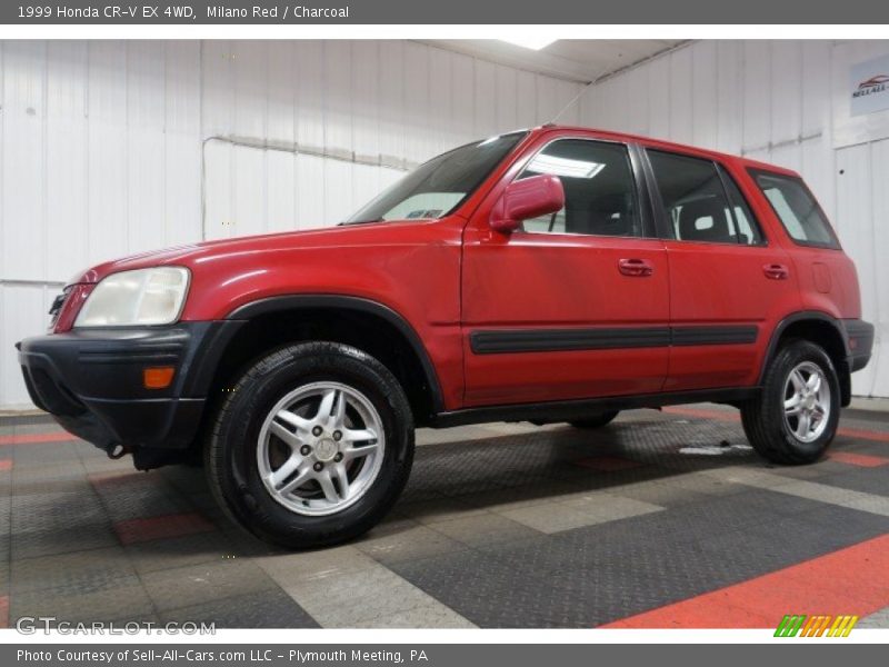 Milano Red / Charcoal 1999 Honda CR-V EX 4WD