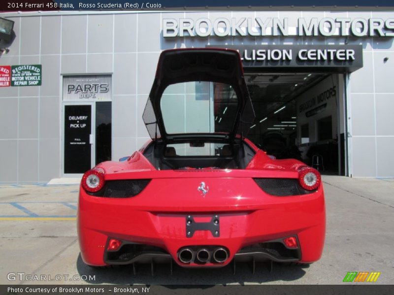 Rosso Scuderia (Red) / Cuoio 2014 Ferrari 458 Italia