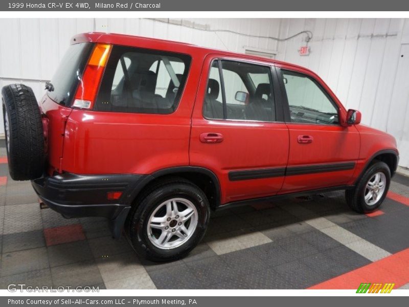Milano Red / Charcoal 1999 Honda CR-V EX 4WD