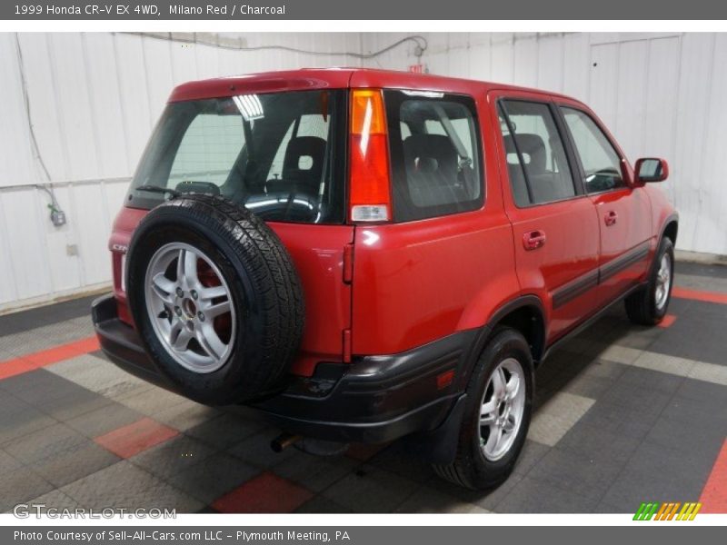Milano Red / Charcoal 1999 Honda CR-V EX 4WD