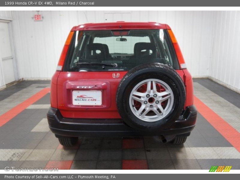 Milano Red / Charcoal 1999 Honda CR-V EX 4WD