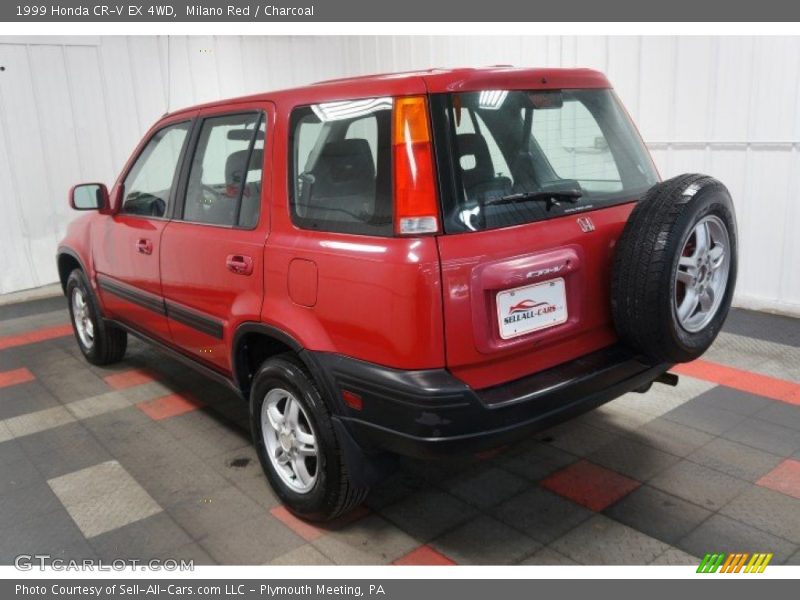 Milano Red / Charcoal 1999 Honda CR-V EX 4WD