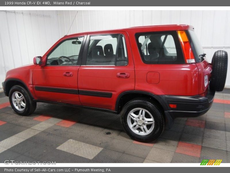 Milano Red / Charcoal 1999 Honda CR-V EX 4WD