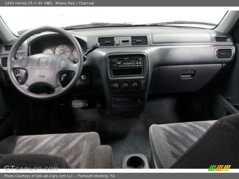 Milano Red / Charcoal 1999 Honda CR-V EX 4WD