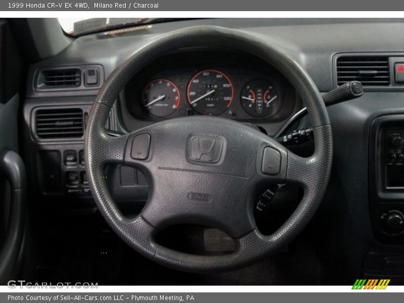 Milano Red / Charcoal 1999 Honda CR-V EX 4WD