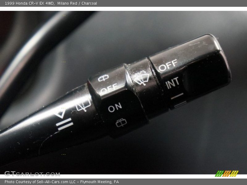 Milano Red / Charcoal 1999 Honda CR-V EX 4WD
