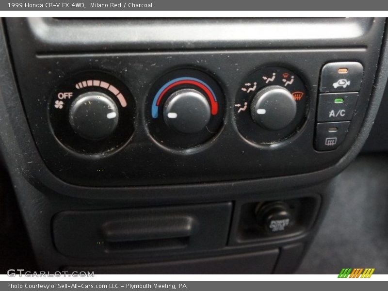 Milano Red / Charcoal 1999 Honda CR-V EX 4WD