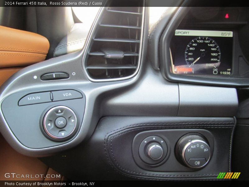 Controls of 2014 458 Italia