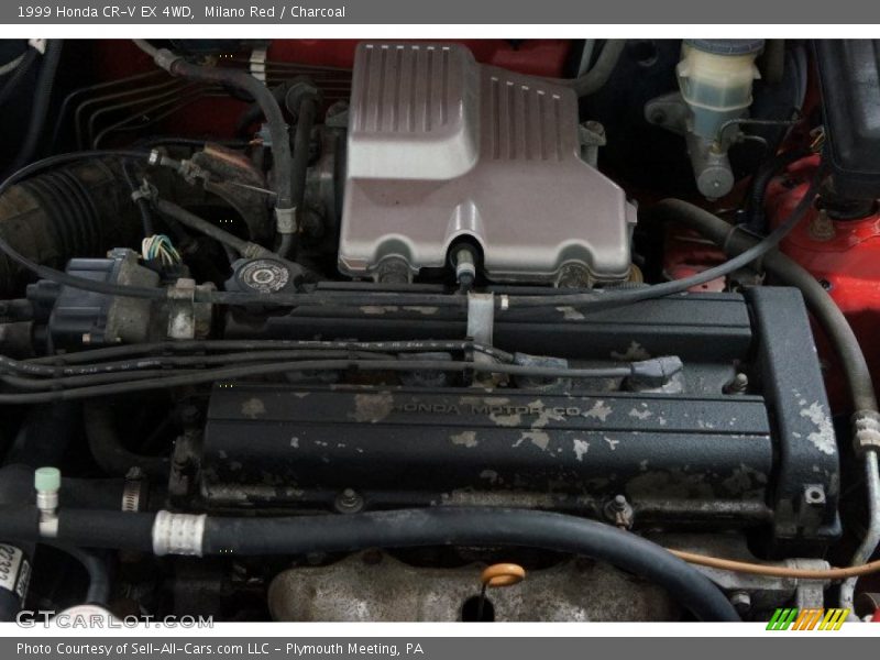 Milano Red / Charcoal 1999 Honda CR-V EX 4WD