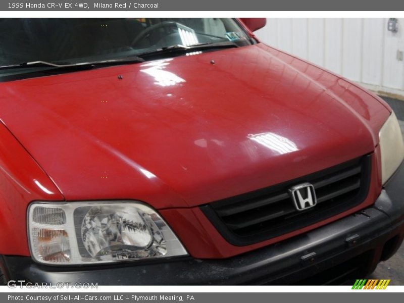 Milano Red / Charcoal 1999 Honda CR-V EX 4WD