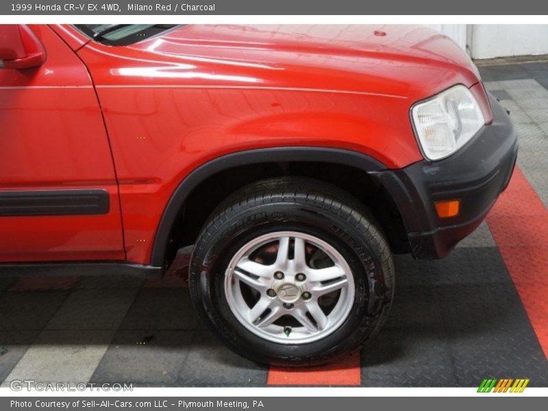 Milano Red / Charcoal 1999 Honda CR-V EX 4WD