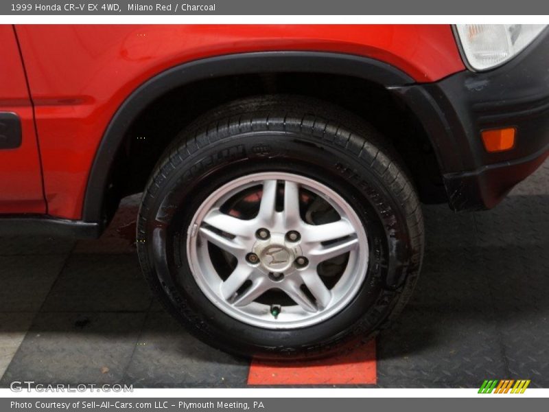 Milano Red / Charcoal 1999 Honda CR-V EX 4WD
